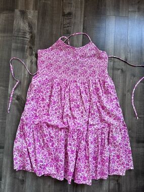 GAP Pink Floral Mini Dress